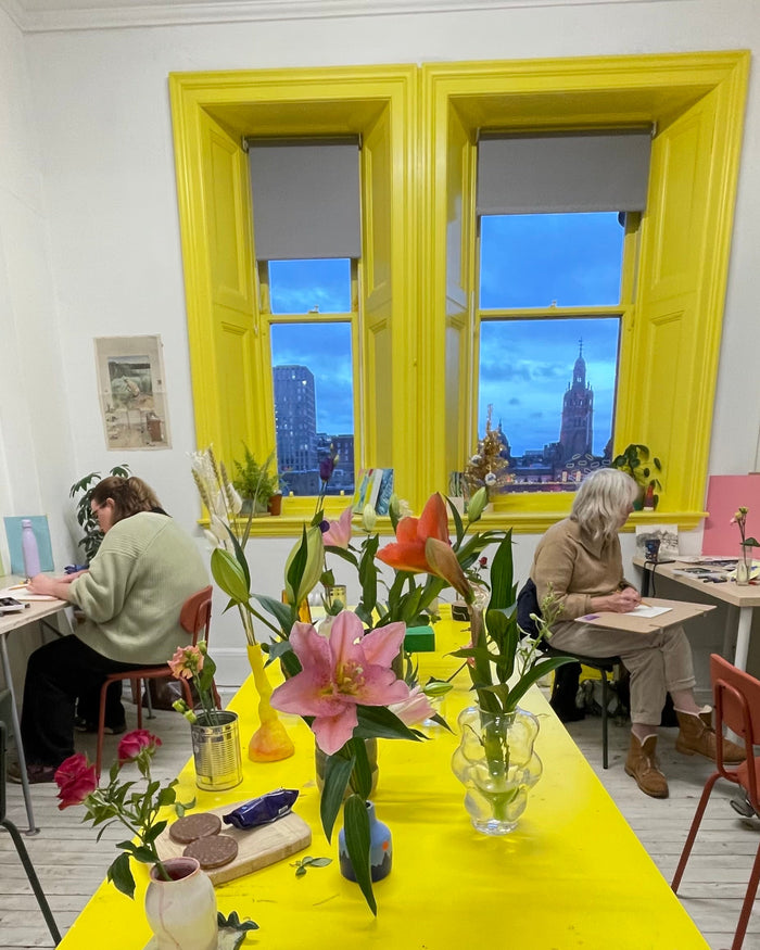 🌻 Colour and Vincent | Flower Drawing Class | 5th April🌻