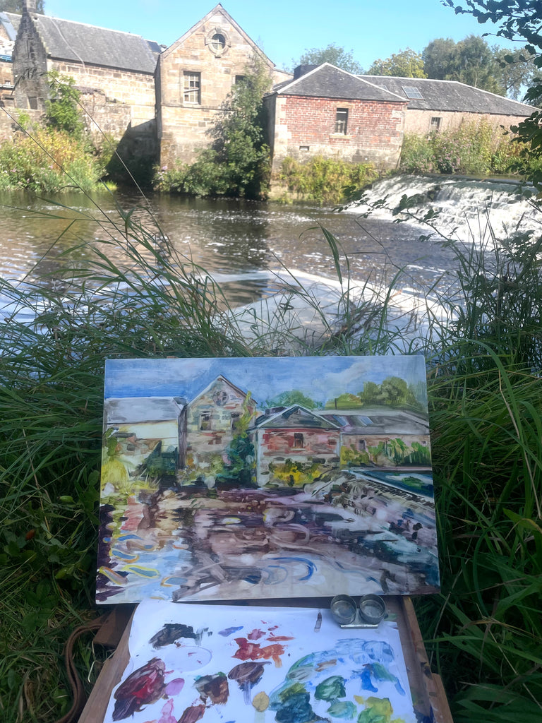 Pollok Park Stables | Original Painting
