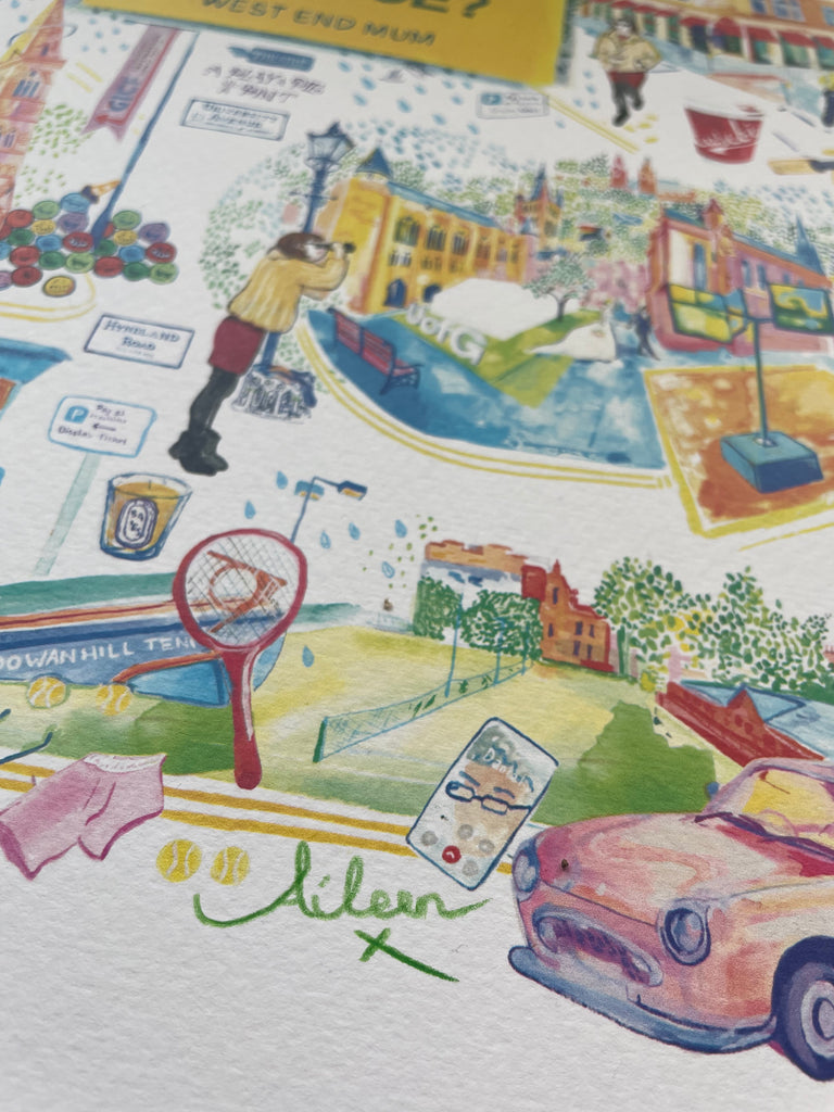 West End Mum- Limited Edition signed Print
