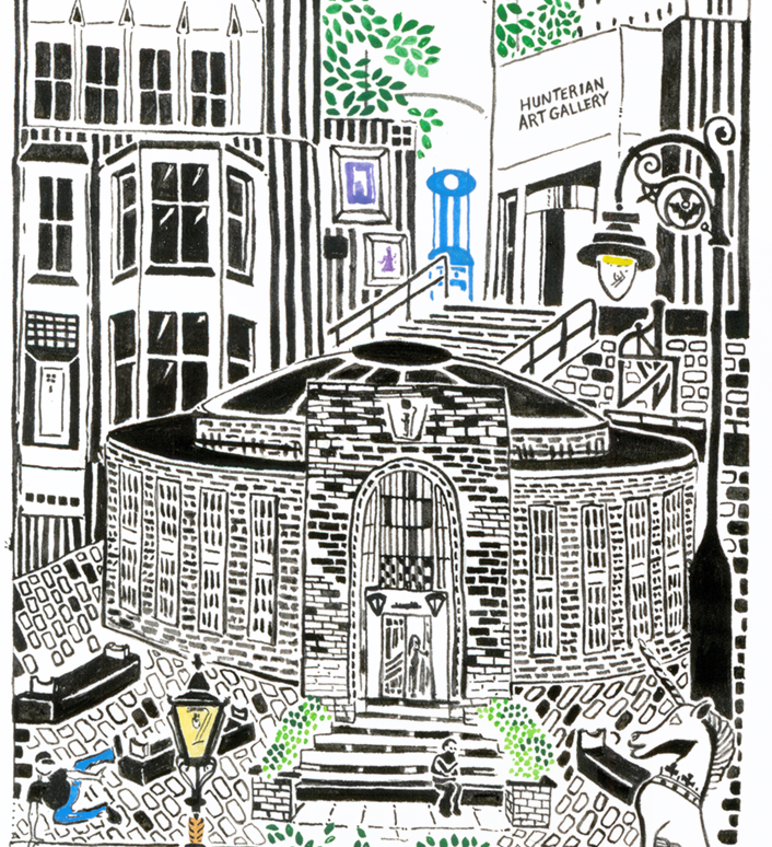 Glasgow University Print