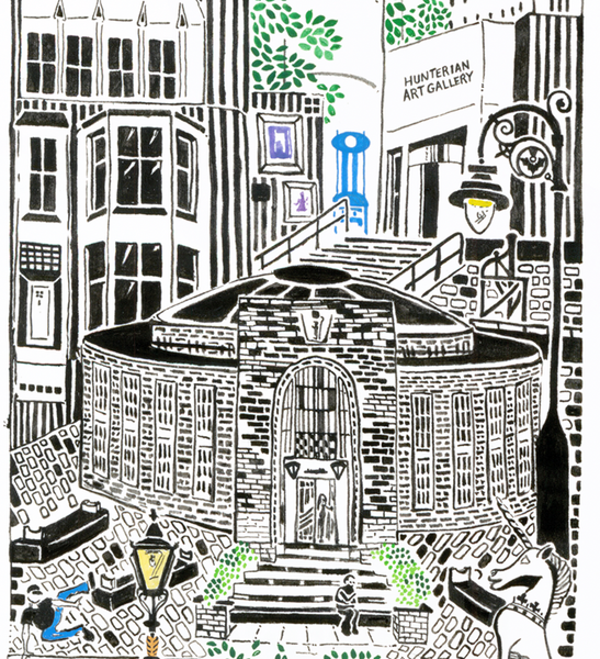 Glasgow University Print Libby Walker