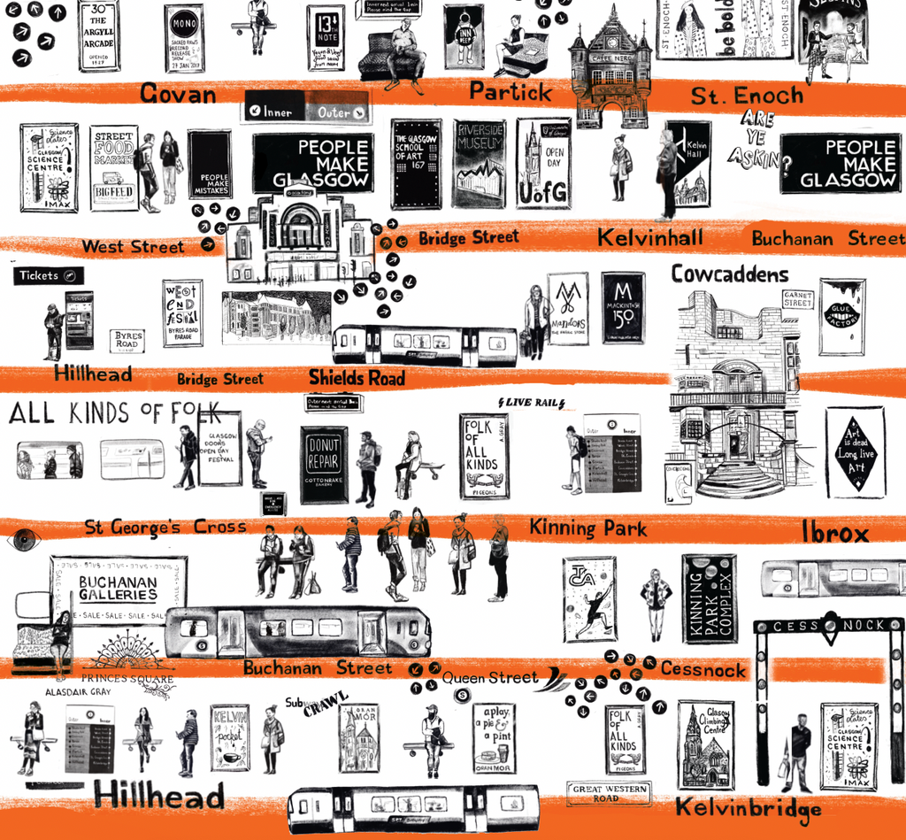 Subway | Tea towel |