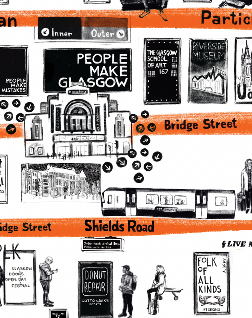 Subway | Tea towel |