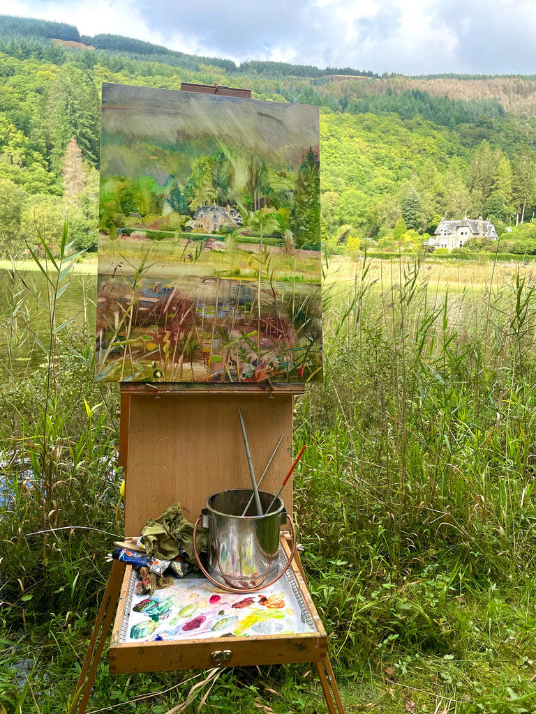 Loch Ard — Original Oil Painting