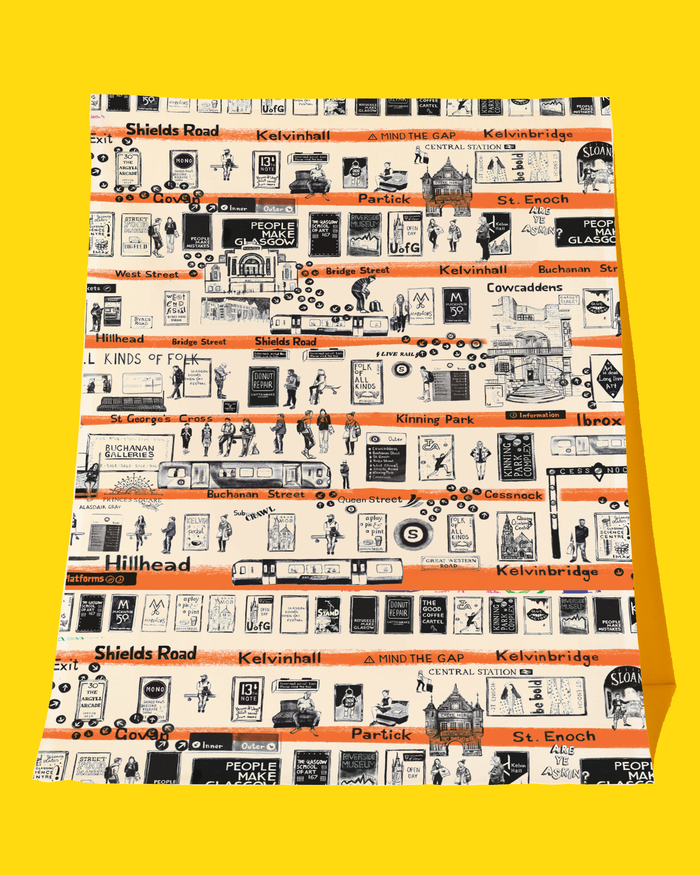 Subway | Tea towel |