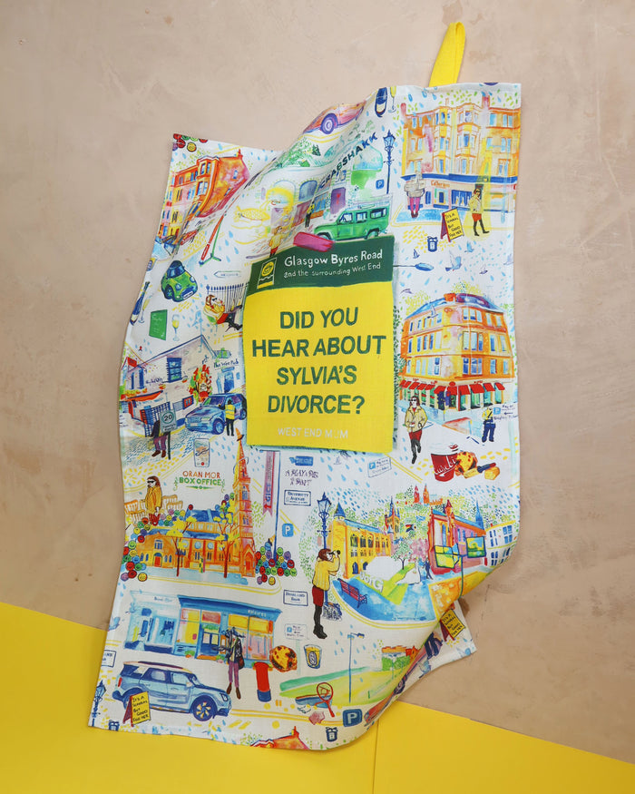 West end mum | Tea Towel |