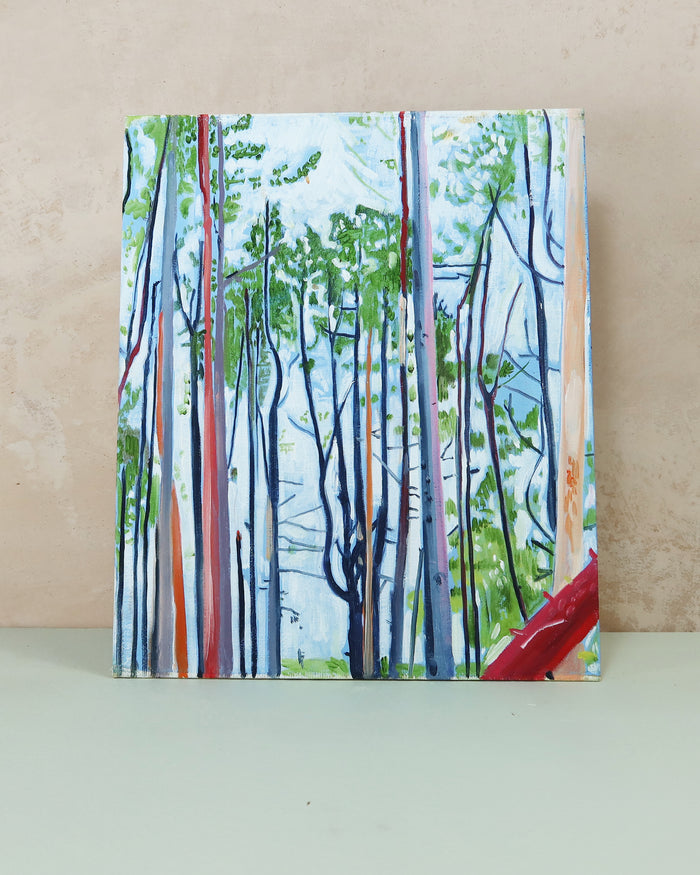 Waving trees
