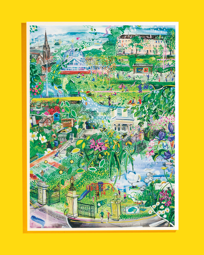 Queens Park | Tea towel
