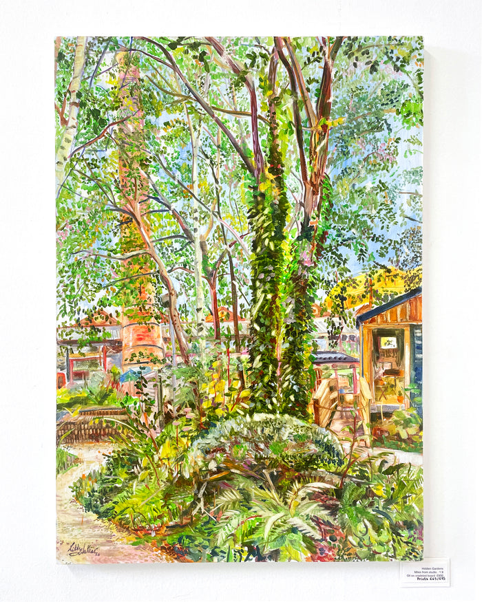 'Hidden Gardens' Original Oil Painting