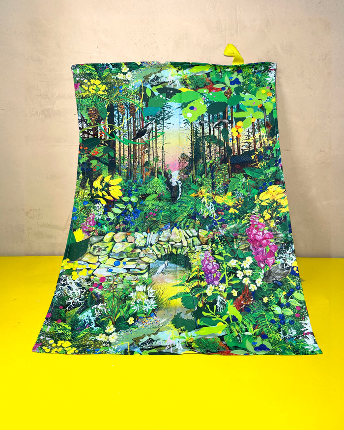 Scottish Forest | Tea towel