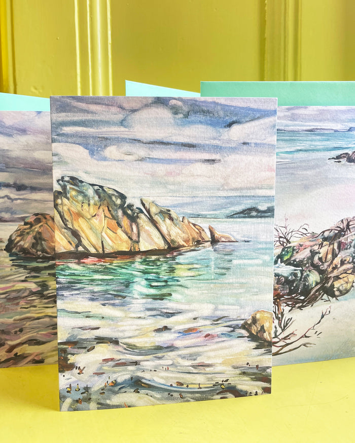Iona Rocks Card A5